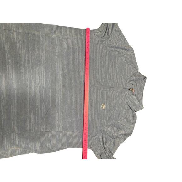 Travis Matthew 1/4 Zip Shirt  Blue Size L - Picture 6 of 10